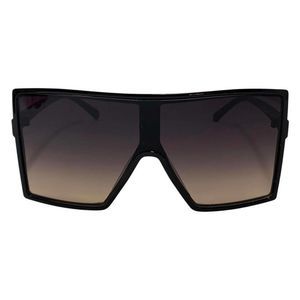 6118 | Black Two Tone Square Sunglasses